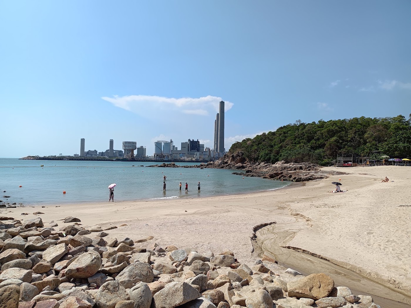 Lamma Power Station Beach