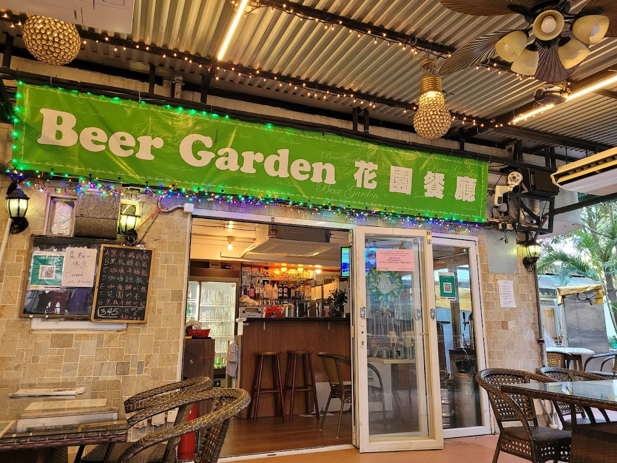 Beer Garden in Islands