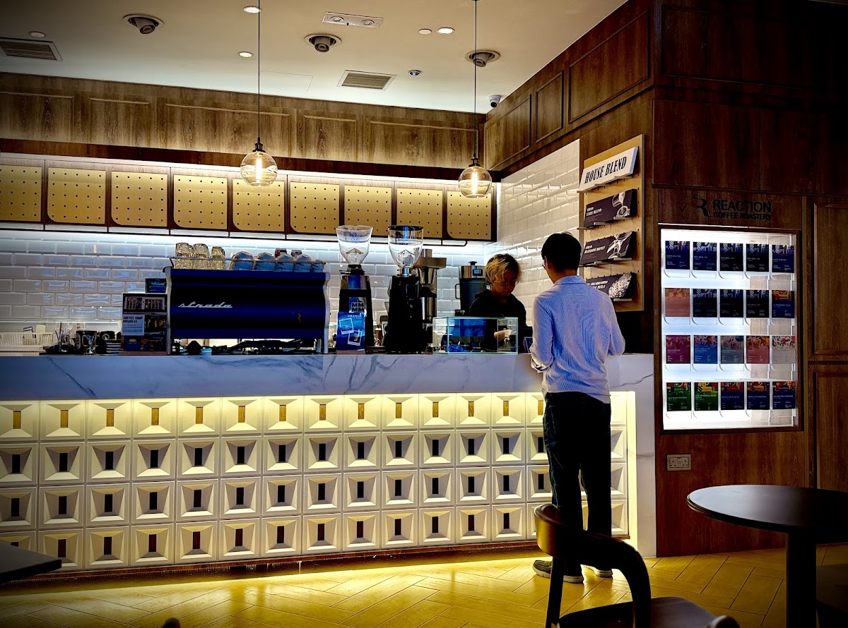 Reaction Coffee Roasters in Wan Chai
