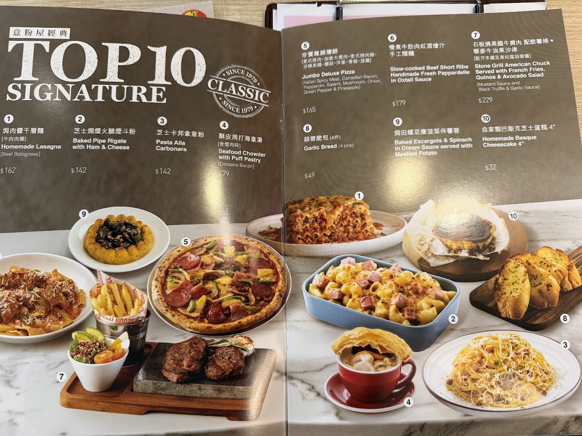 The Spaghetti House in Sha Tin