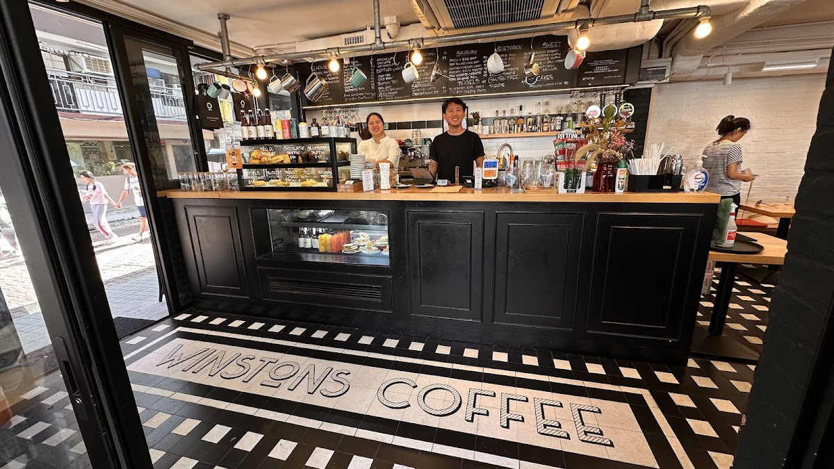 Winstons Coffee in Sai Kung